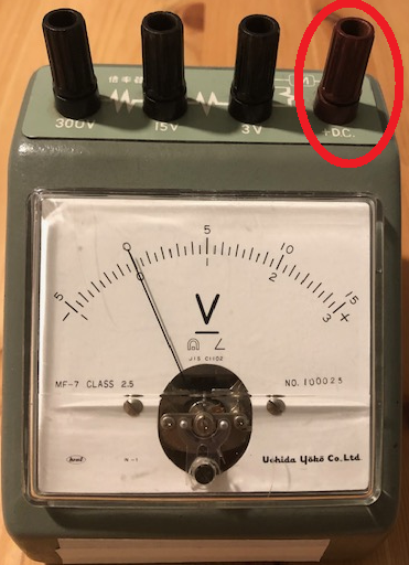 電圧計の写真2